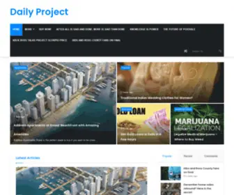 Dailyproject.org(My Blog) Screenshot
