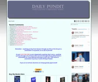 Dailypundit.com(Les Deplorables) Screenshot