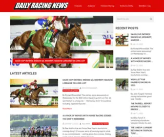 Dailyracingnews.com Screenshot