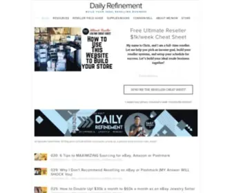 Dailyrefinement.com(Daily Refinement) Screenshot