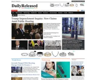 Dailyreleased.com(The Daily News) Screenshot