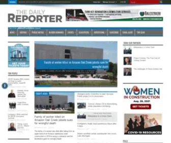 Dailyreporter.com(WI Construction News & Bids) Screenshot