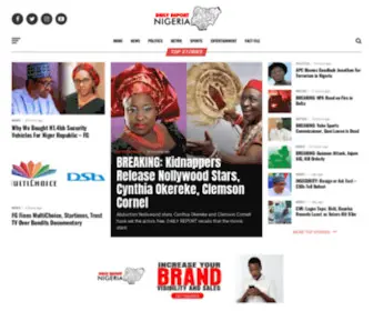 Dailyreportng.com(Daily Report Nigeria) Screenshot