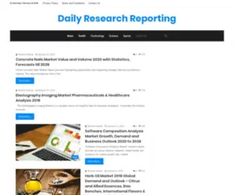 Dailyresearchreporting.com(Technology news and Reviews) Screenshot