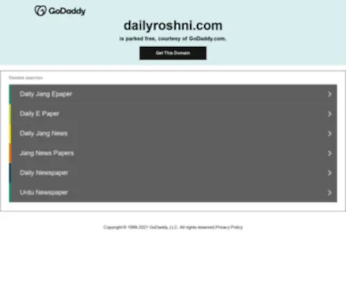 Dailyroshni.com(Dailyroshni) Screenshot