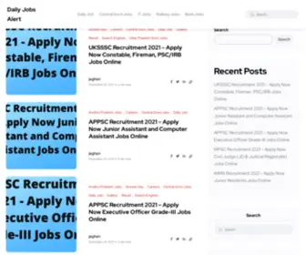 Dailysarjobsalert.in(Daily Sarkari Jobs Alert) Screenshot