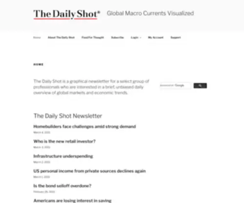 Dailyshotletter.com(Global Macro Currents Visualized) Screenshot