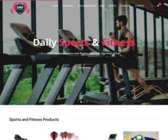 Dailysportsnfitness.com(Daily sports and fitness Gym accessoric in bangladesh) Screenshot