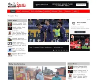 Dailysportsng.com(Daily Sports Nigeria) Screenshot
