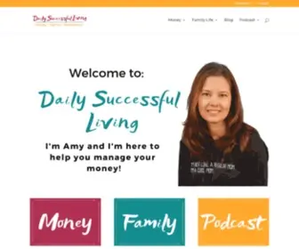 Dailysuccessfulliving.com(Daily Successful Living) Screenshot
