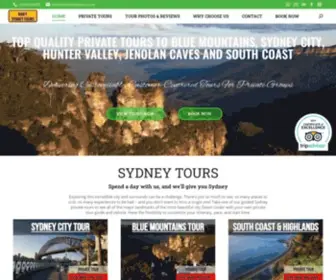 Dailysydneytours.com(Sydney Private Tours) Screenshot