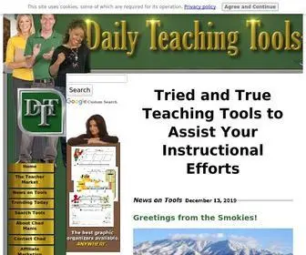 Dailyteachingtools.com(Daily Teaching Tools for Enhancing Your Effectiveness with Kids) Screenshot