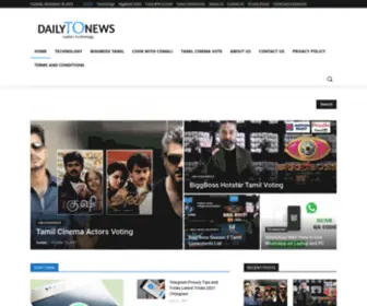 Dailytonews.in(Daily To News) Screenshot