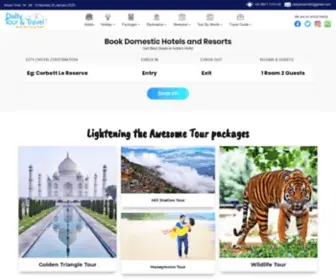 Dailytourandtravel.com(India Tour) Screenshot