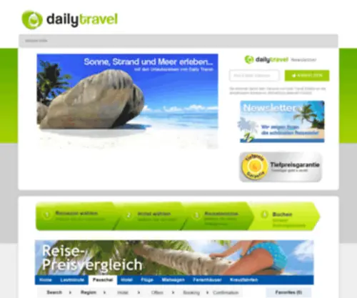 Dailytravel-Service.de(Host Europe GmbH) Screenshot