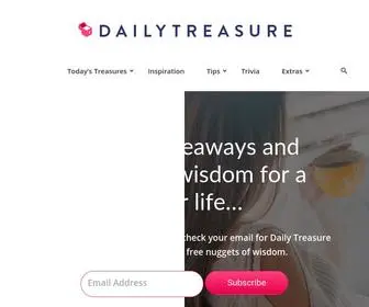 Dailytreasure.com(Daily Treasure) Screenshot