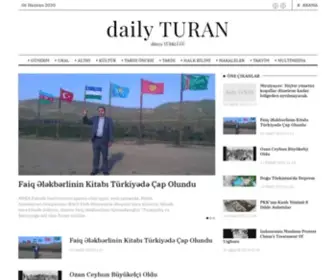 Dailyturan.com(Daily Turan) Screenshot