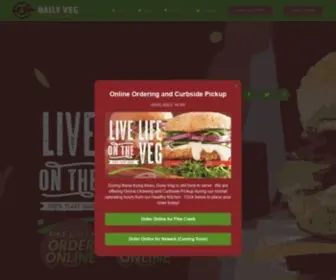 Dailyveg.com(Healthy Food) Screenshot