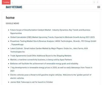 Dailyveterans.com(Reports & Analytics) Screenshot