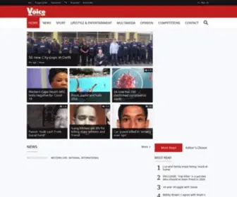 Dailyvoice.co.za(The Daily Voice) Screenshot