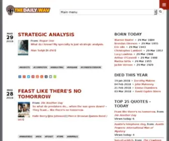 Dailywav.com(Dailywav) Screenshot