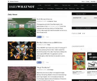 Dailywhatnot.com(My Blog) Screenshot