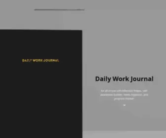 Dailyworkjournal.com(The Daily Work Journal) Screenshot