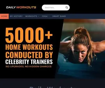 Dailyworkoutspro.com(Daily Workouts Pro) Screenshot