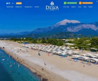 Daimahotels.com(Daima Hotels) Screenshot