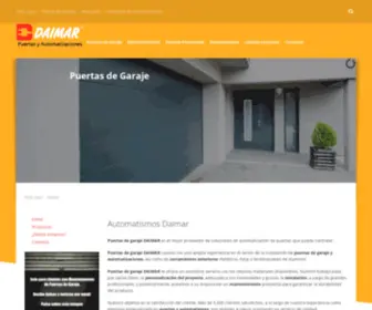 Daimar.com(Automatismos Daimar puertas de garaje) Screenshot