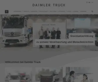 Daimlertruck.com(Daimler Truck) Screenshot