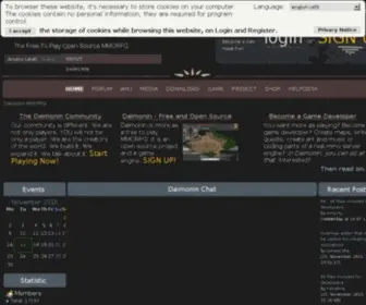 Daimonin.org(Daimonin MMORPG) Screenshot