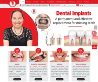 Dainamdental.com(Dai Nam Hospital) Screenshot