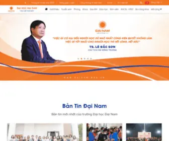 Dainam.edu.vn(Trường Đại Học Đại Nam) Screenshot