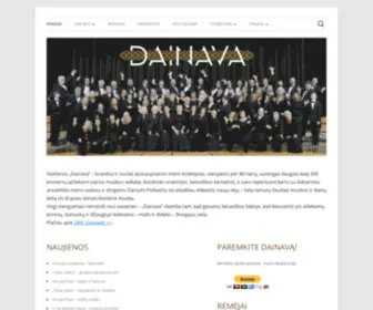 Dainava.us(Meno Ansamblis Dainava) Screenshot