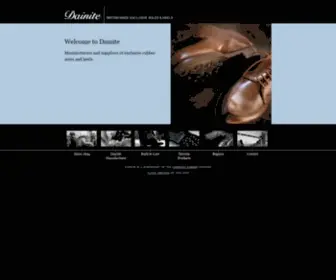 Dainite.com(Exclusive Rubber Soles & Heels British Manufacturer) Screenshot