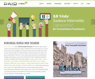 Daio.web.tr(DAIO Web Tasarım Bursa'da Web Tasarım Yapar. SEO (Arama Motoru Optimizasyonu)) Screenshot