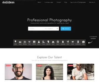 Daiokan.com(Professional Photography Studio) Screenshot