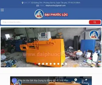 Daiphuocloc.vn(Cho thuê thiết bị Xây Dựng) Screenshot