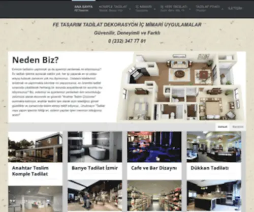 Dairetadilati.com(Izmir iç mimarlık) Screenshot