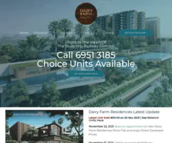 Dairy-Farmresidences.com(Dairy Farm Residences Official) Screenshot