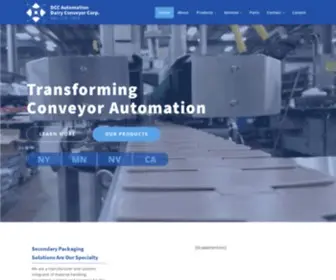 Dairyconveyor.com(Dairy Conveyor Corp) Screenshot