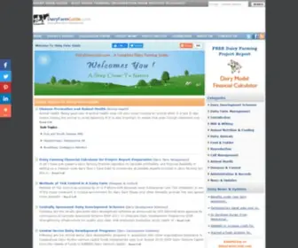 DairyfarmGuide.com(Dairy farm guide website) Screenshot