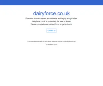 Dairyforce.co.uk(dairyforce) Screenshot