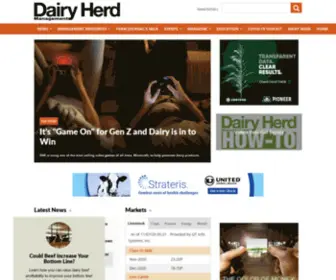 Dairyherd.com(Dairy Herd Management) Screenshot