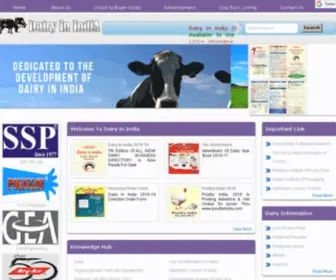 Dairyinindia.com(Dairy In India) Screenshot