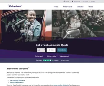 Dairylandauto.com(Cheap car insurance) Screenshot