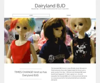 Dairylandbjd.com(Dairyland BJD) Screenshot