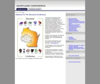 Dairylandconference.org(DAIRYLAND CONFERENCE) Screenshot
