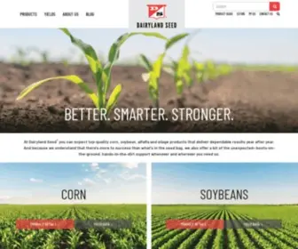 Dairylandseed.com(Dairyland Seed Co) Screenshot
